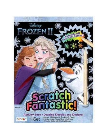 Set de Libros de Rascar Disney para Niños - Frozen, Vampirina y Shimmer Set de Libros de Rascar Disney para Niños - Frozen, Vampirina y Shimmer