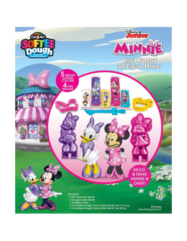 Cra-Z-Art Molde N' Juega Disney Minnie 3D con Masas