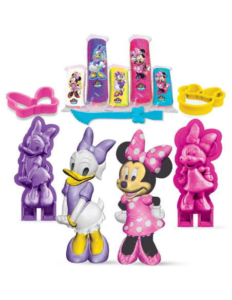 Cra-Z-Art Molde N' Juega Disney Minnie 3D con Masas Cra-Z-Art Molde N' Juega Disney Minnie 3D con Masas