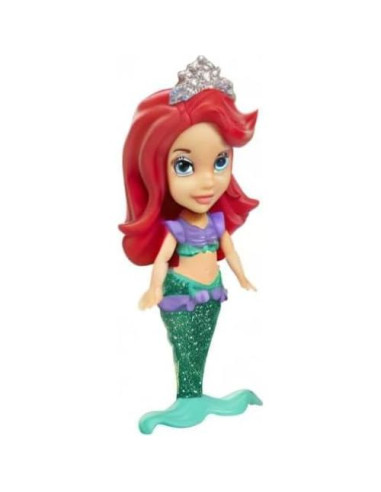 Muñeca Mini Sirena Ariel Poseable Disney 7.62 cm