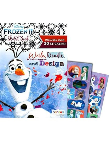 Conjunto de Libros para Colorear Disney Frozen con Stickers Conjunto de Libros para Colorear Disney Frozen con Stickers