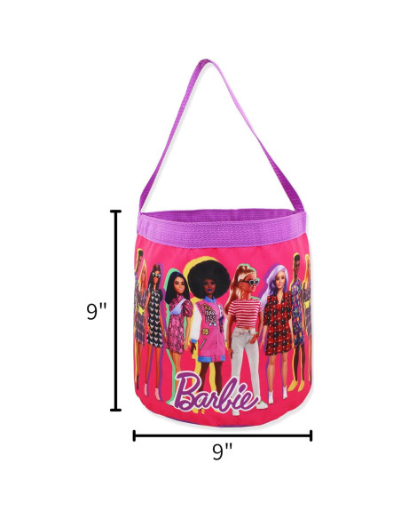 Bolsa Tote de Nylon Colapsable Barbie 22,86 cm Rosa Bolsa Tote de Nylon Colapsable Barbie 22,86 cm Rosa