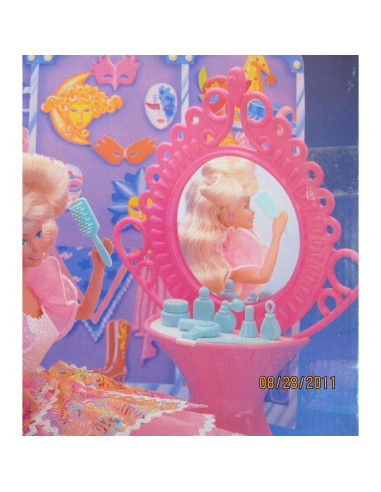 Conjunto Vanity y Trono de Baile Barbie Arco Toys 1990