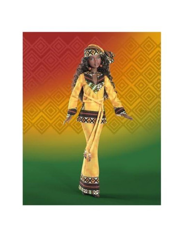 Muñeca Barbie Coleccionista Kwanzaa - Mattel - 0.91 kg