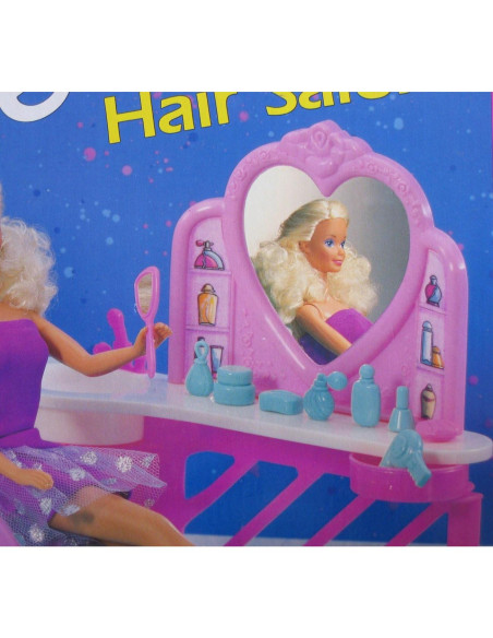 Juego de Peluquería Barbie 1992 - Salón de Arcotoys Juego de Peluquería Barbie 1992 - Salón de Arcotoys