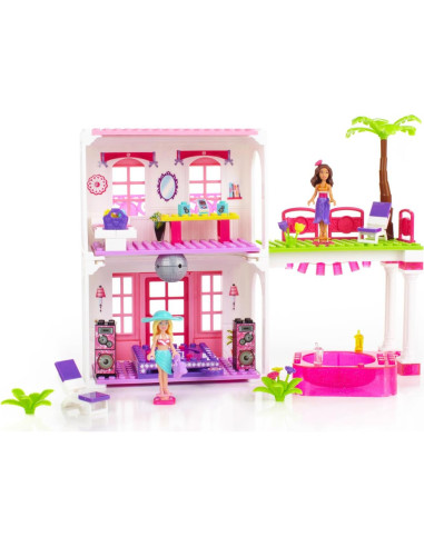 Mega Bloks Barbie Casa de Playa 80226U - 0.68 kg