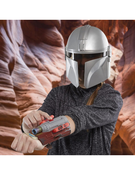 Máscara Electrónica The Mandalorian Hasbro con Sonidos y Frases Máscara Electrónica The Mandalorian Hasbro con Sonidos y Frases
