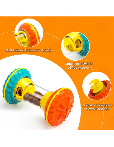 Juguete Interactivo para Perros BoYoYo - Dispensador de Golosinas