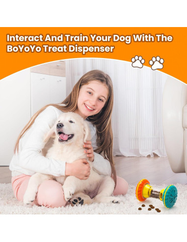 Juguete Interactivo para Perros BoYoYo - Dispensador de Golosinas