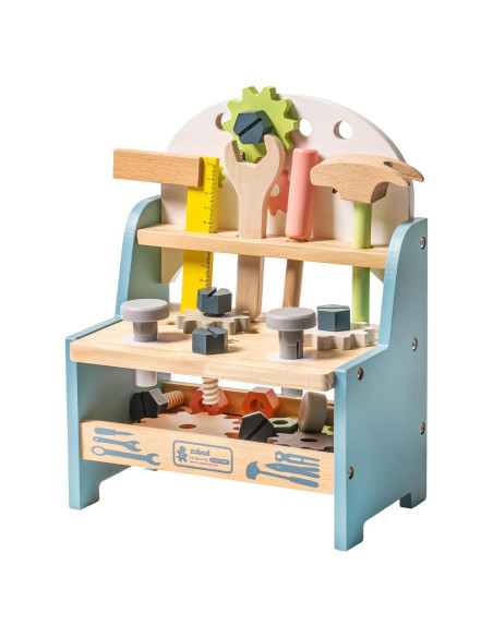 Banco de Trabajo de Madera ROBUD para Niños 3-5 Años Banco de Trabajo de Madera ROBUD para Niños 3-5 Años