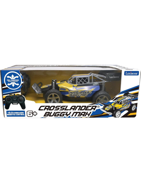Buggy RC Todo Terreno Lexibook Crosslander Max 15 km/h Azul/Amarillo Buggy RC Todo Terreno Lexibook Crosslander Max 15 km/h Azul/Amarillo