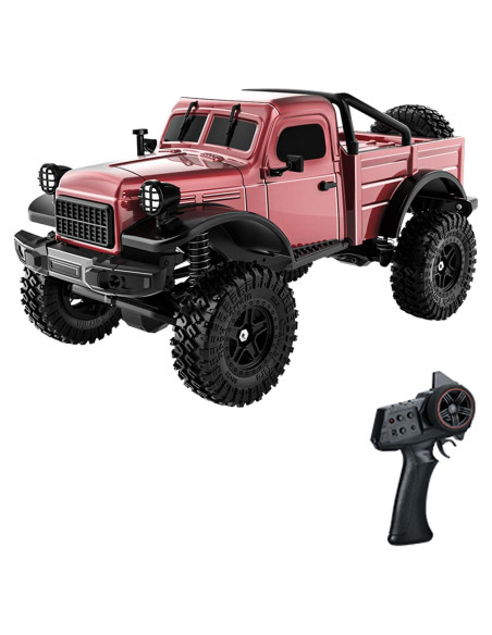 Camión Pickup RC Dodoore D883 1:18 Todo Terreno Rojo Camión Pickup RC Dodoore D883 1:18 Todo Terreno Rojo