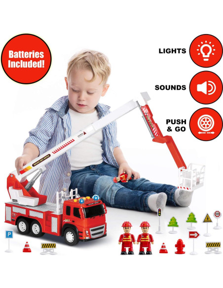 Camión de Bomberos Mobius 1:12 con Luces y Sonidos Camión de Bomberos Mobius 1:12 con Luces y Sonidos