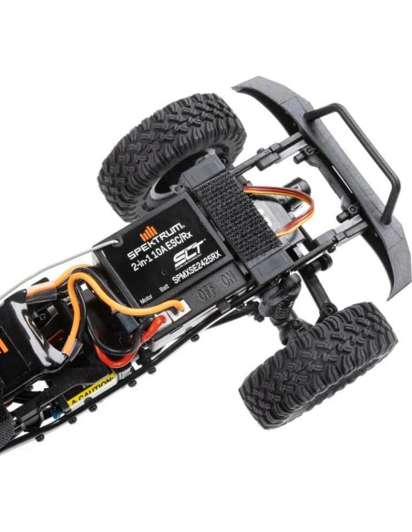 Axial SCX24 Base Camp 4WD Mini Crawler 1/24 Blanco Axial SCX24 Base Camp 4WD Mini Crawler 1/24 Blanco