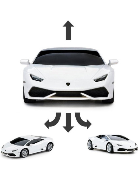 Coche RC Rastar Lamborghini HURACÁN 1/24 Blanco Coche RC Rastar Lamborghini HURACÁN 1/24 Blanco