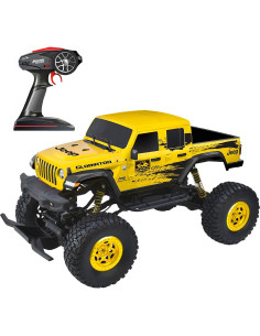 Jeep Gladiator R/C 1:8 Amarillo 4WD 2.4GHz Off-Road 2