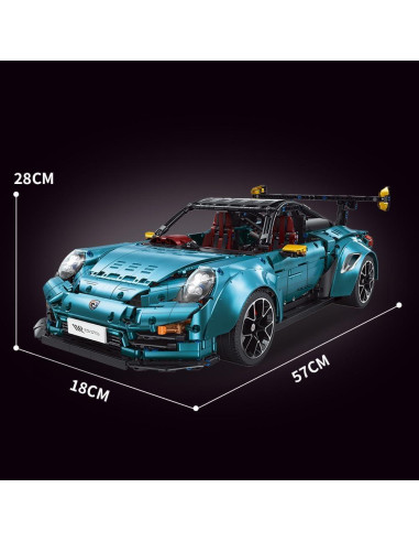 MISINI TGL T5026B Kit Coche Deportivo 911 Escala 1:8