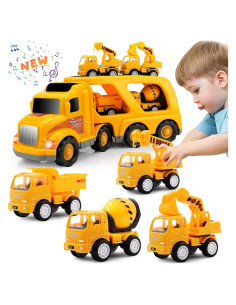 Camión de Construcción Juguete Nicmore 5 en 1 para Niños