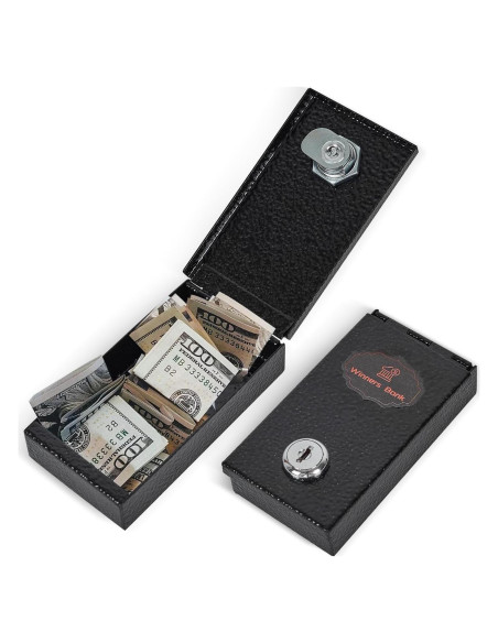 Caja Fuerte de Metal Meudid Portátil para Jugadores Caja Fuerte de Metal Meudid Portátil para Jugadores