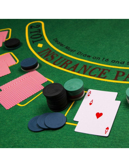 Juego de Ruleta y Blackjack Trademark Poker 40,64 cm Juego de Ruleta y Blackjack Trademark Poker 40,64 cm