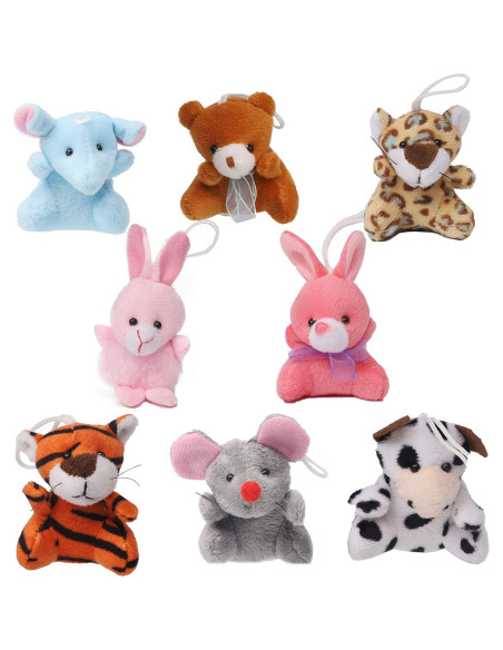 Juegoal 26 Mini Juguetes de Peluche para Niños 6-7 cm Juegoal 26 Mini Juguetes de Peluche para Niños 6-7 cm