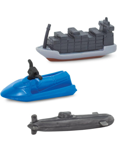 Figuras Acuáticas Safari Ltd. TOOB - 11 Embarcaciones Educativas