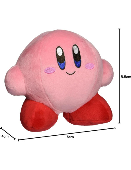 Peluche Kirby Aventura Little Buddy 15 cm Multicolor Peluche Kirby Aventura Little Buddy 15 cm Multicolor