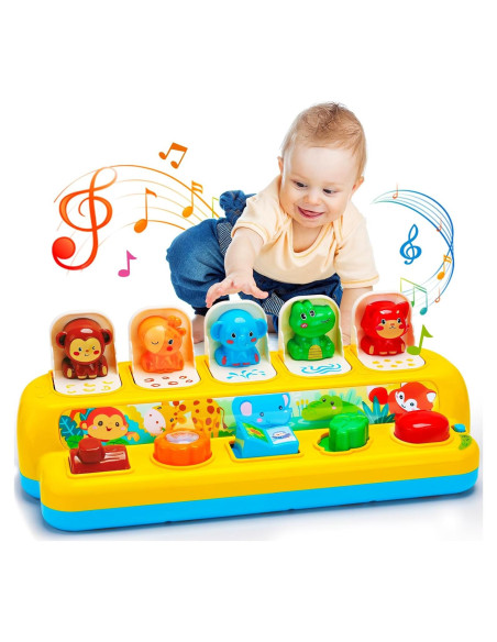 Juguete Interactivo Musical Hieoby Animales 0.82 kg 1-2 años Juguete Interactivo Musical Hieoby Animales 0.82 kg 1-2 años