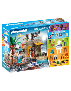 Playmobil Isla de los Piratas 70979 - Figuras Intercambiables