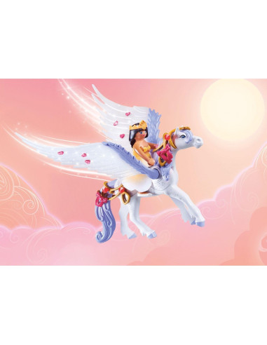 Set de Cuidado Pegaso Playmobil 71361 con Arcoíris