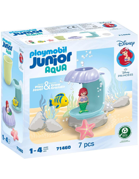 Ducha de Concha de Ariel Playmobil Junior 7 Piezas Ducha de Concha de Ariel Playmobil Junior 7 Piezas