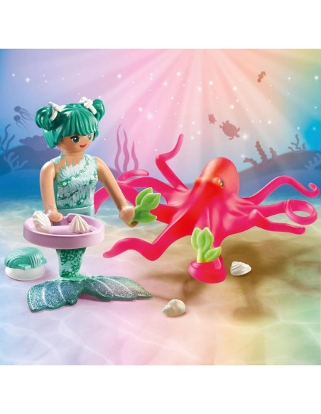 Juego de Sirena PLAYMOBIL 71503 con Pulpo y Accesorios Juego de Sirena PLAYMOBIL 71503 con Pulpo y Accesorios