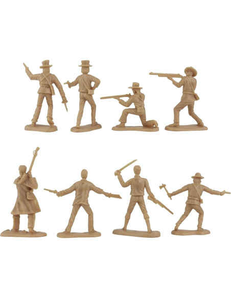 Set de Figuras de Soldados BMC Alamo 37 Piezas 1:32 Set de Figuras de Soldados BMC Alamo 37 Piezas 1:32