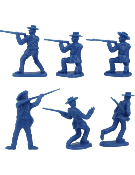 Set de Figuras de Soldados BMC Alamo 37 Piezas 1:32 Set de Figuras de Soldados BMC Alamo 37 Piezas 1:32