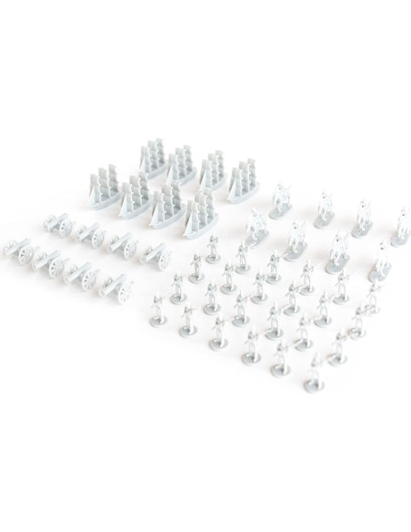 Miniaturas militares napoleónicas y guerra civil Morrison 48 piezas Miniaturas militares napoleónicas y guerra civil Morrison 48 piezas