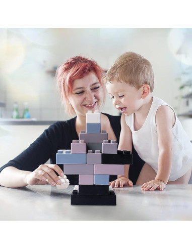 Bloques de Construcción Suaves Bopoobo para Bebés 0.67 kg