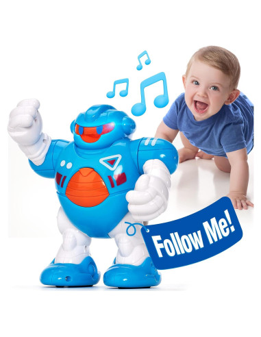 Robot de Actividad Musical Hahaland para Bebés 15x7x17 cm