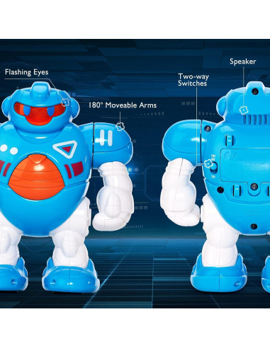 Robot de Actividad Musical Hahaland para Bebés 15x7x17 cm
