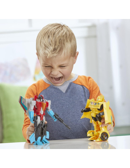 Transformers Paquete 2 Figuras Bumblebee y Starscream 18 cm Transformers Paquete 2 Figuras Bumblebee y Starscream 18 cm