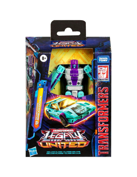 Transformers Legacy G2 Universe Breakdown 14 cm figura acción Transformers Legacy G2 Universe Breakdown 14 cm figura acción