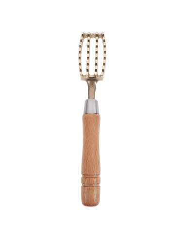 Raspador de Escamas de Pescado Ciieeo - Acero Inoxidable y Madera