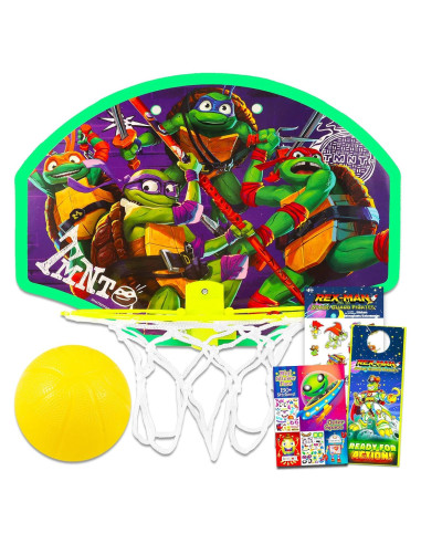 Aro de Baloncesto Interior TMNT Crenstone 34x25 cm