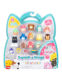 Squish-a-longs Paquete de 14 Mini-Squish 2,54 cm con Accesorios