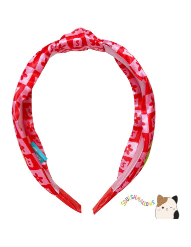 Diadema Knotted Licenciada Squishmallows H.E.R. Roja