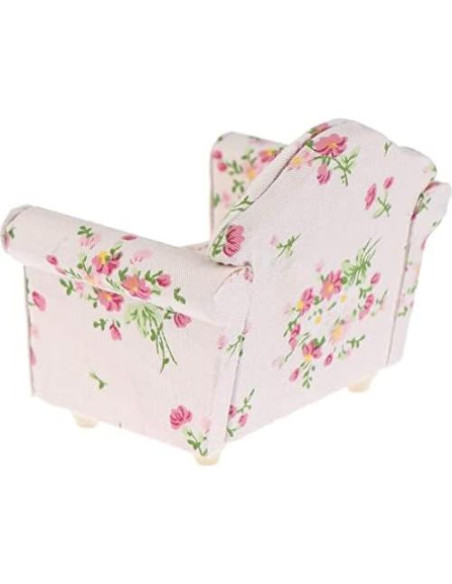 Juego de Muebles para Casa de Muñecas 3 Pcs Madera 1:12 Juego de Muebles para Casa de Muñecas 3 Pcs Madera 1:12