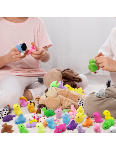 30 Juguetes Mochi Squishy Dinosaurios Aviski 3-6 cm