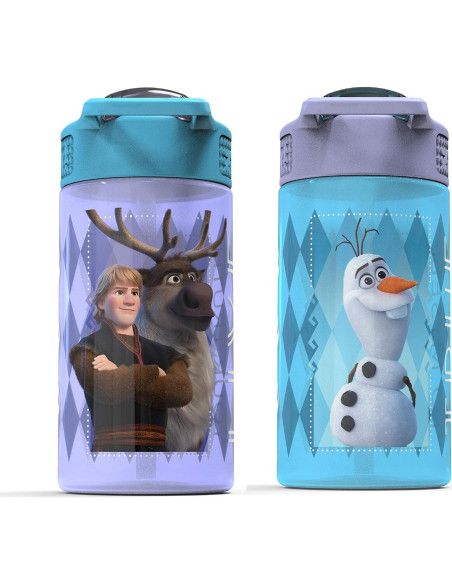 Conjunto de Botellas de Agua Disney Frozen 2 Zak 2 Piezas Conjunto de Botellas de Agua Disney Frozen 2 Zak 2 Piezas