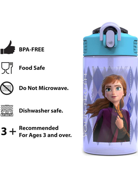 Conjunto de Botellas de Agua Disney Frozen 2 Zak 2 Piezas Conjunto de Botellas de Agua Disney Frozen 2 Zak 2 Piezas