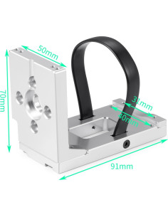 Soporte de Motor RCHUBAM Aluminio 1/5 X-MAXX 6S Estable 2