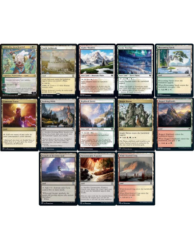 Mazo Commander Jetmir Naya 100 Cartas - Magic The Gathering
